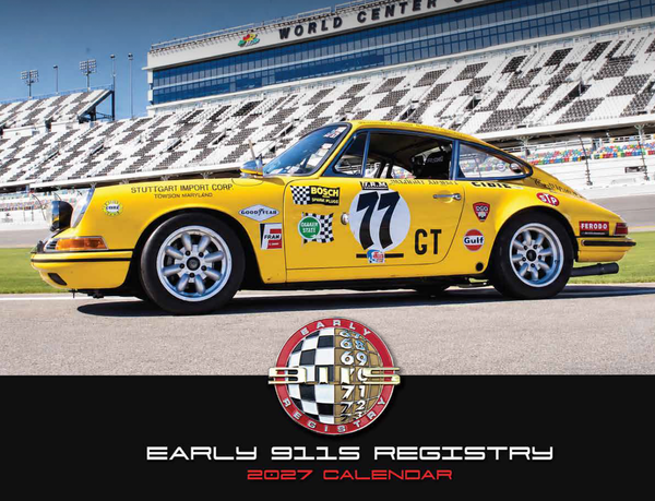 2027 Early 911s Registry Calendar - PREORDER