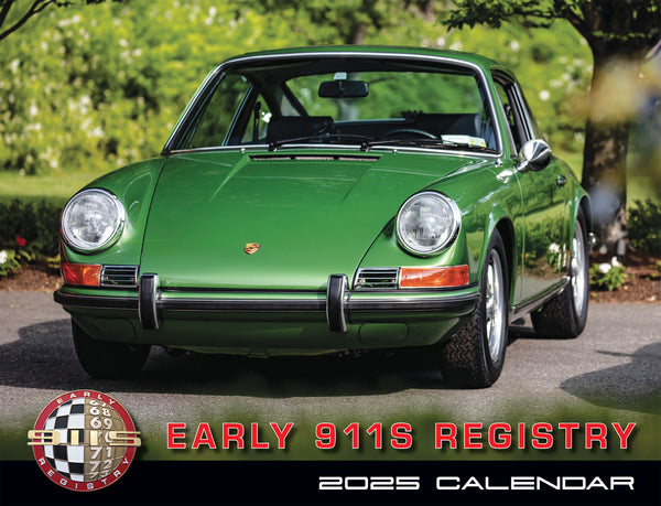 2025 Early 911s Registry Calendar