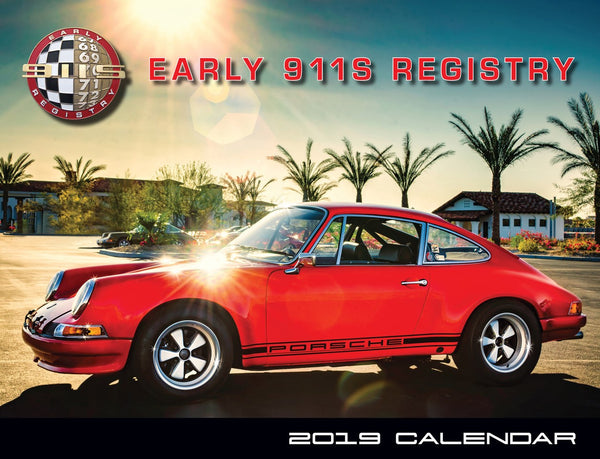 2019 Early 911s Registry Calendar