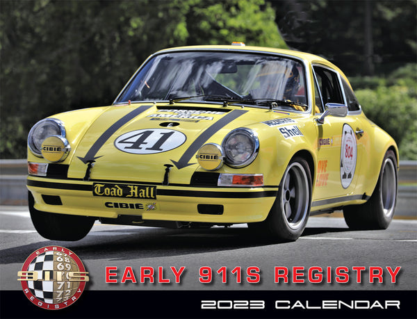 2023 Early 911s Registry Calendar